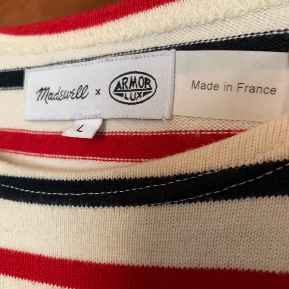 Madewell x Armor Lux striped Breton shirt - Picture 3 of 4